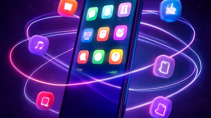 SOUL777 COM Sleek smartphone floating in space